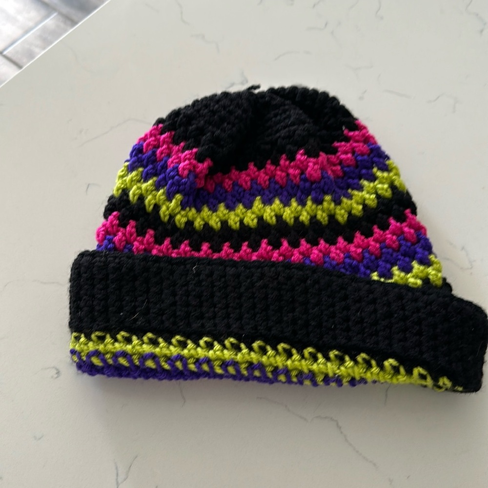 Crocheted Winter Hat - image 1